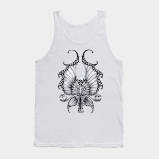 Fairy skeletons surrealist tattoo. Tank Top